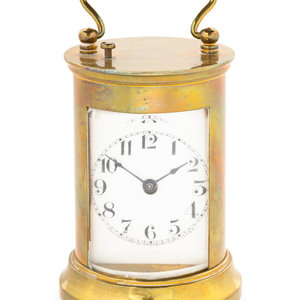 An American Brass Carriage Clock Waterbury 2f7ab7