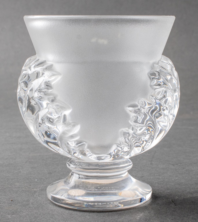 LALIQUE SAINT CLOUD FROSTED CRYSTAL 2fc117