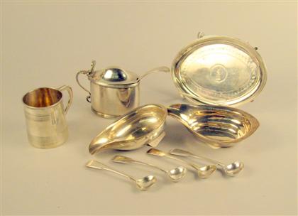 Assorted George III sterling silver 4c2e7