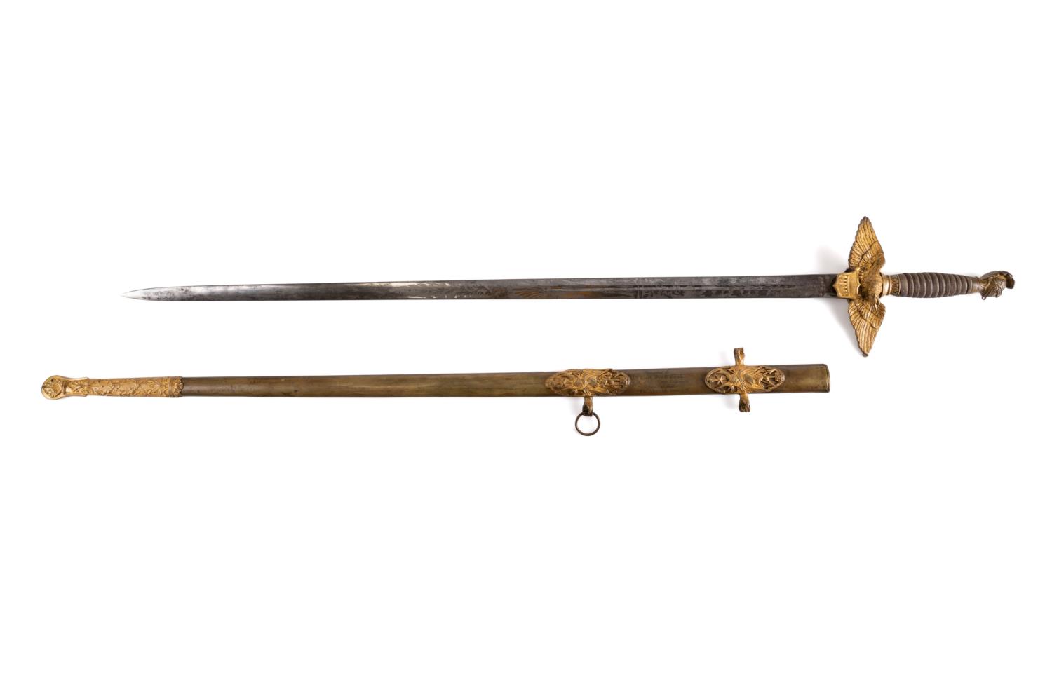 AMES M1840 PRESENTATION SWORD,