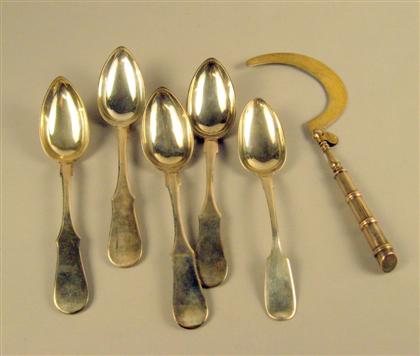 Group of Russian silver tablewares 4c3e4