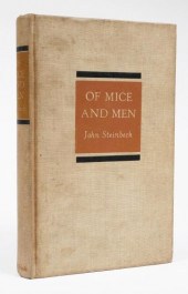 BOOK: OF MICE AND MEN, STEINBECK, 1STOf