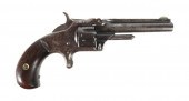 SMITH AND WESSON TIP UP REVOLVER 22Antique