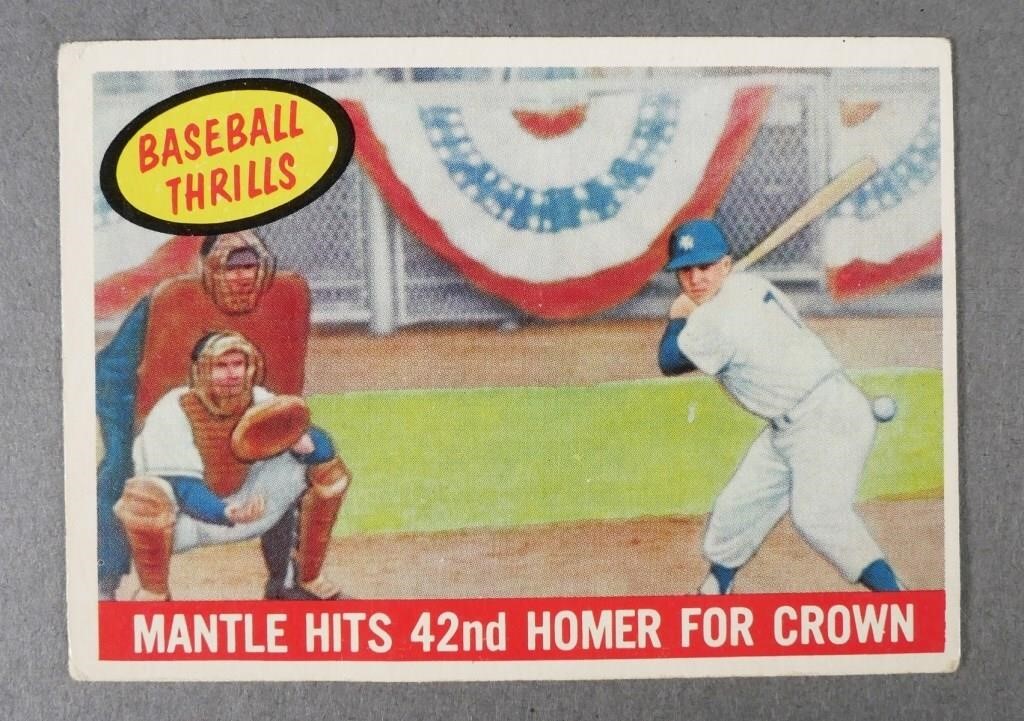 1959 MICKEY MANTLE TOPPS 461No 2fdc69