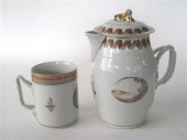 Chinese export porcelain mug and 4c942