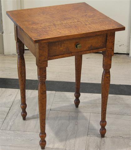 Federal figured maple stand    circa 1815