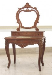 Victorian mahogany dressing table with