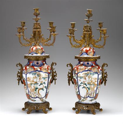 Good pair of Japanese Imari porcelain 4ca67