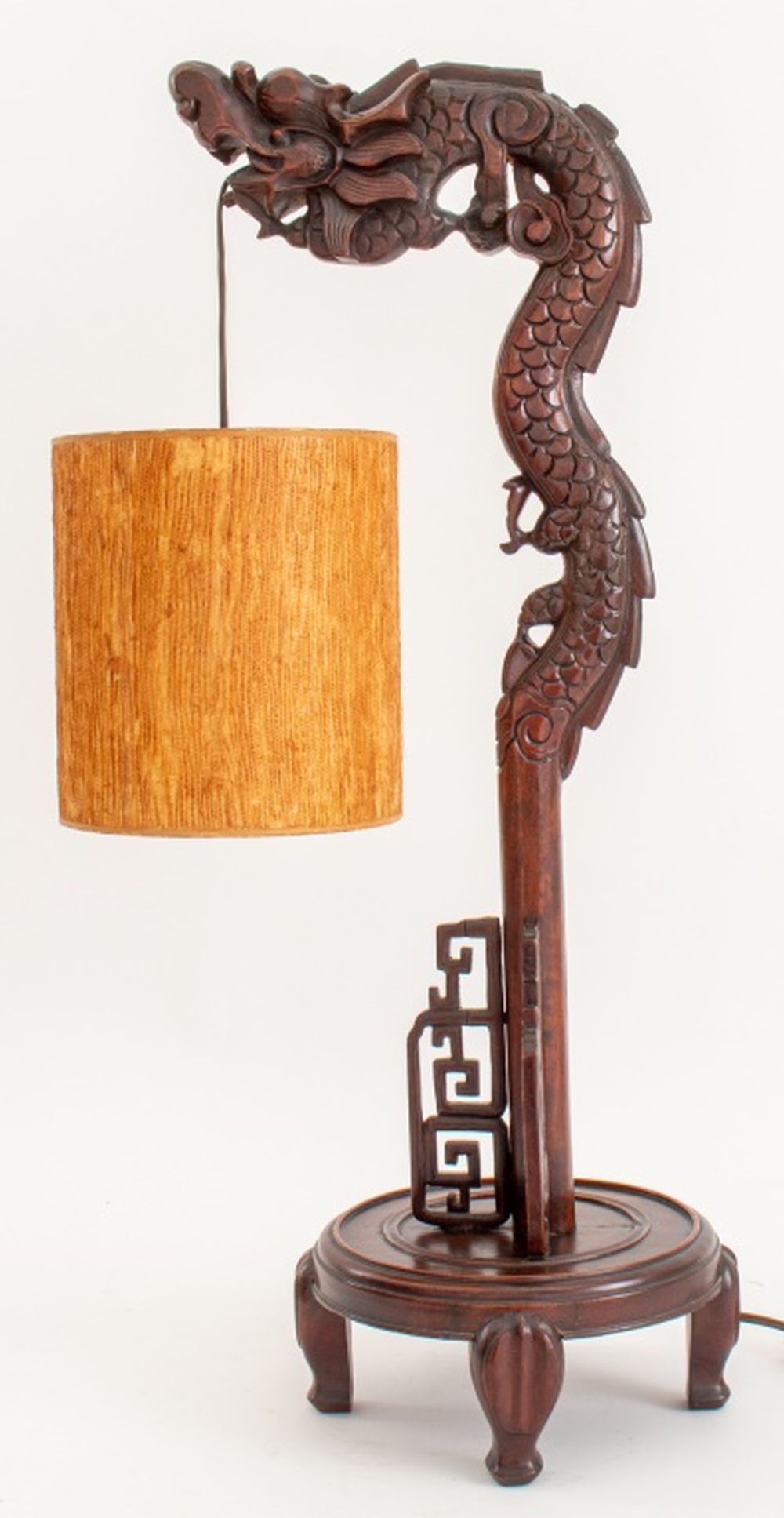 CHINESE CARVED HARDWOOD HANGING 2fca75