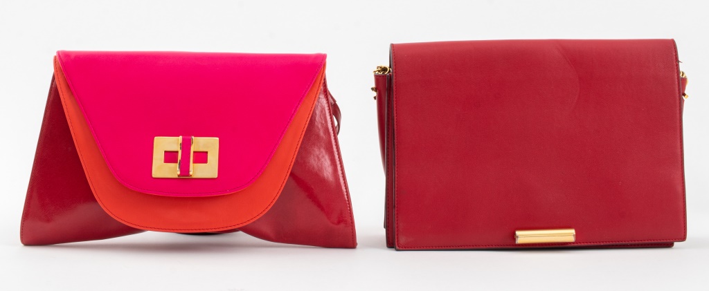 STUART WEITZMAN RED LEATHER BAGS  2fcb20
