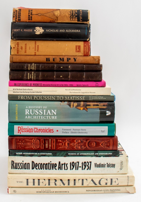 RUSSIAN INTEREST BOOKS 16 Books 2fcc7c