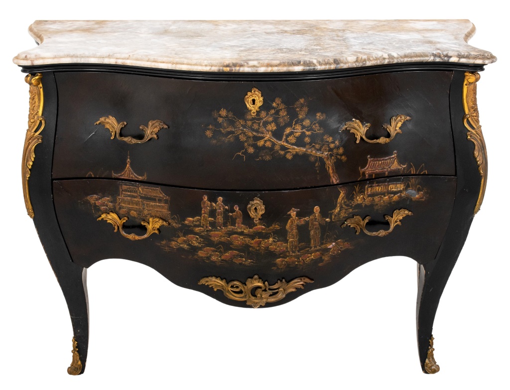 LOUIS XV STYLE CHINOISERIE LACQUER 2fccdf