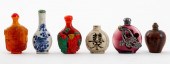 CHINESE SNUFF BOTTLES 6 Group 2fcceb