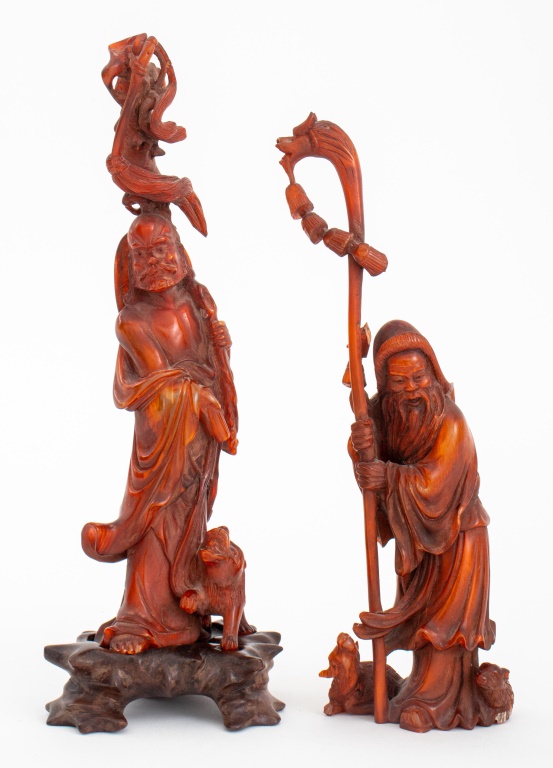 CHINESE HORN FIGURES OF BUDDHIST 2fcd97