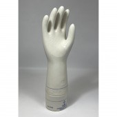 Glazed Porcelain Large Hand Glove Mold.