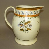 PEARLWARE FIVE COLOR FLORAL DECORATED 3006a5