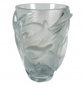LALIQUE FRANCE MARTINETS MOLDED 300f40