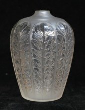 R LALIQUE TOURNAI FROSTED GLASS 2fea92