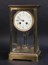 LE ROY FRENCH MANTEL CLOCK AD MOUGINFrench
