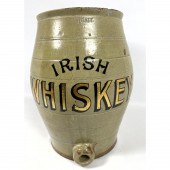 Irish Whiskey 4 gallon crock with spout.