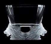 Lalique Venise pattern glass bowl