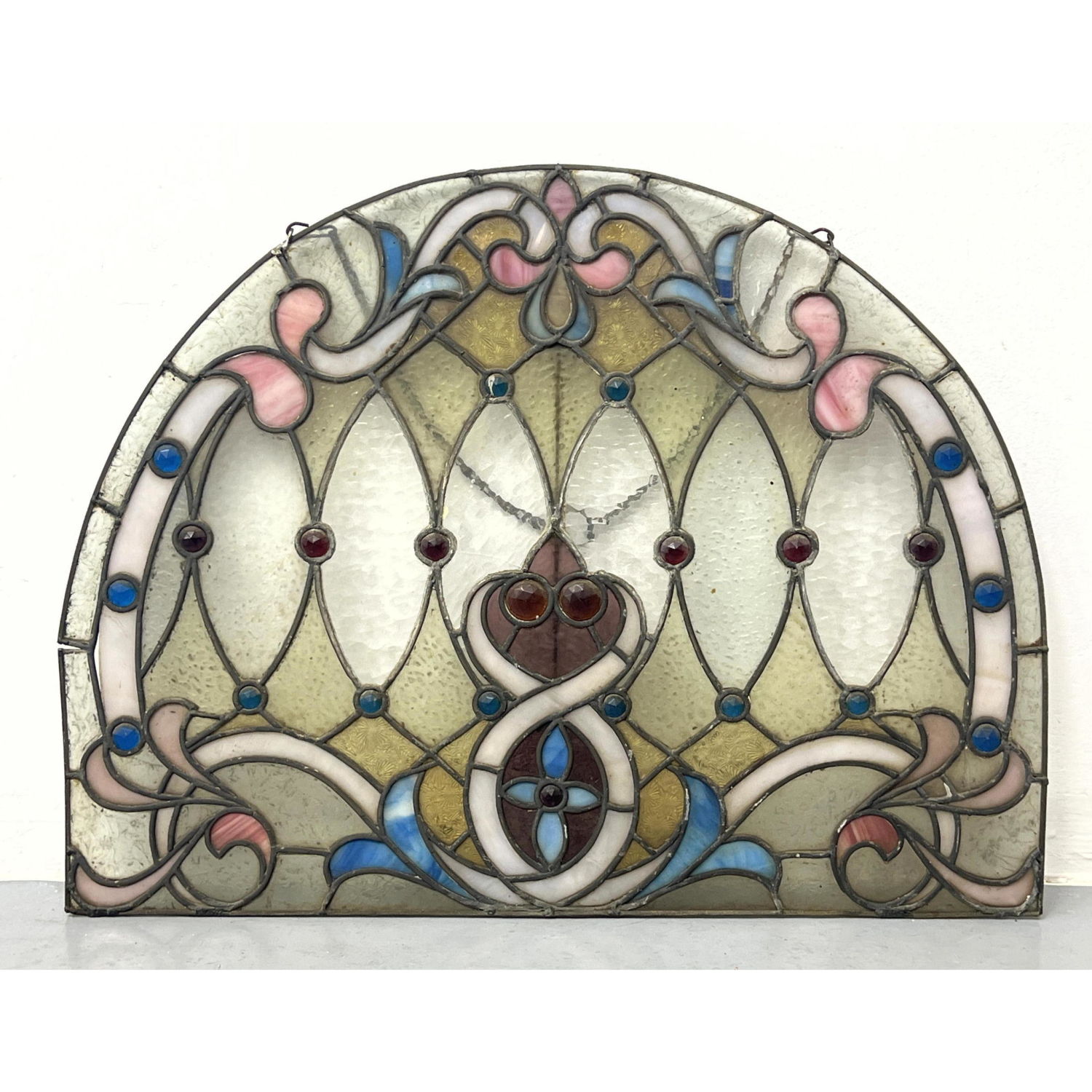 Stained Glass Leaded Arched Top 2ff41c