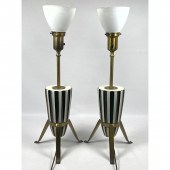 Pr REMBRANDT Modernist Table Lamps.
