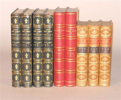 9 vols.  Leather Bindings - French