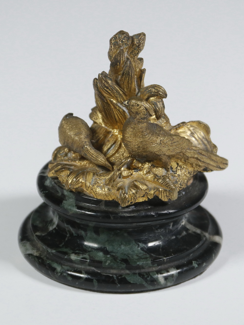 SMALL FRENCH GILDED BRONZE MINIATURE 302074