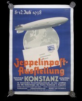 1938 GERMAN ZEPPELIN MAIL EXHIBITION