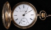ELGIN POCKET WATCH WITH CHAIN AND FOB