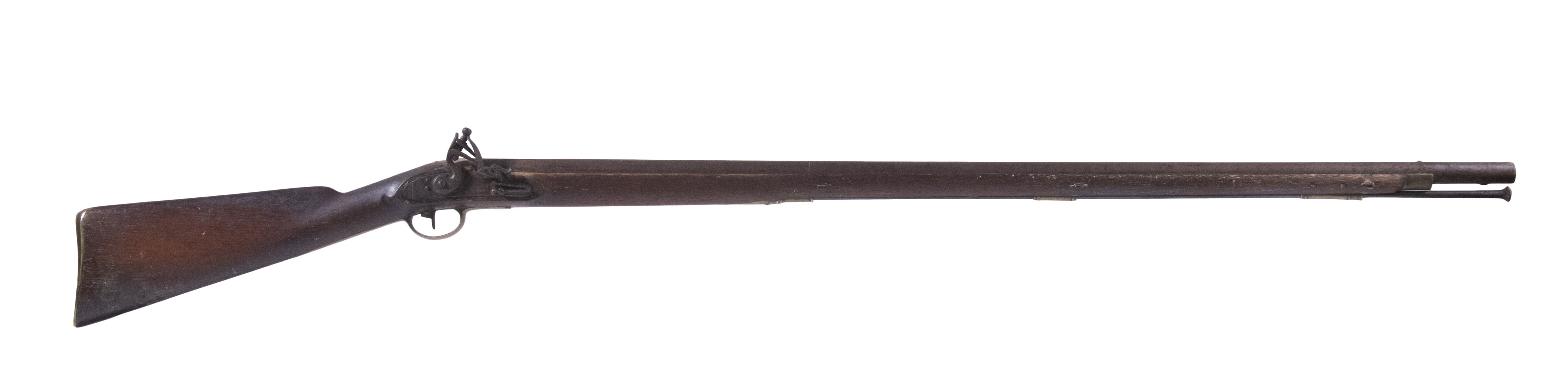EARLY AMERICAN MILITARY MUSKET  3028e2