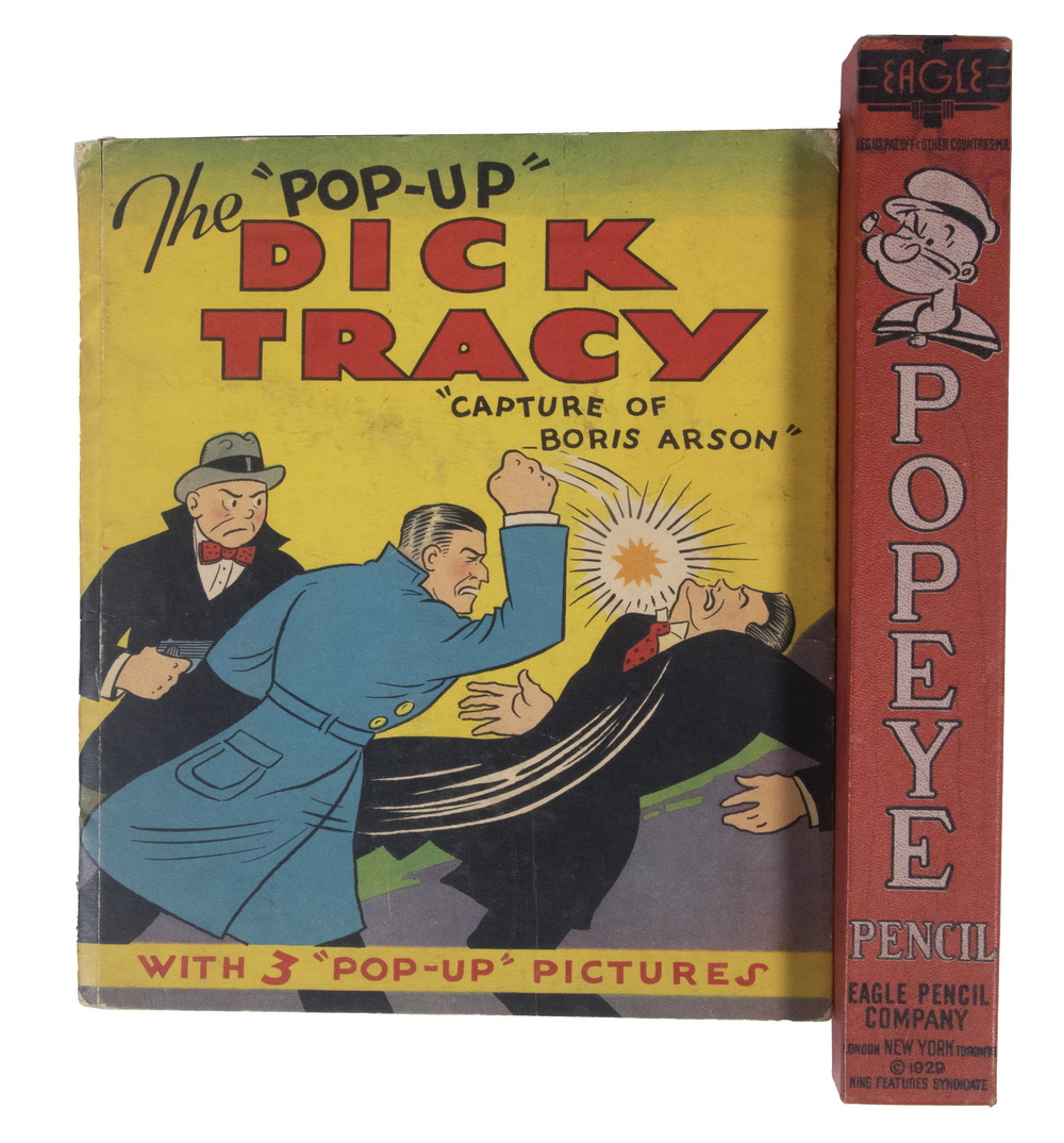 DICK TRACY POP UP BOOK POPEYE 302d5c