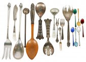 COLLECTION OF ASSORTED STERLING FLATWAREa