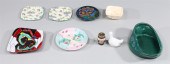 Group of nine vintage ceramic collection,