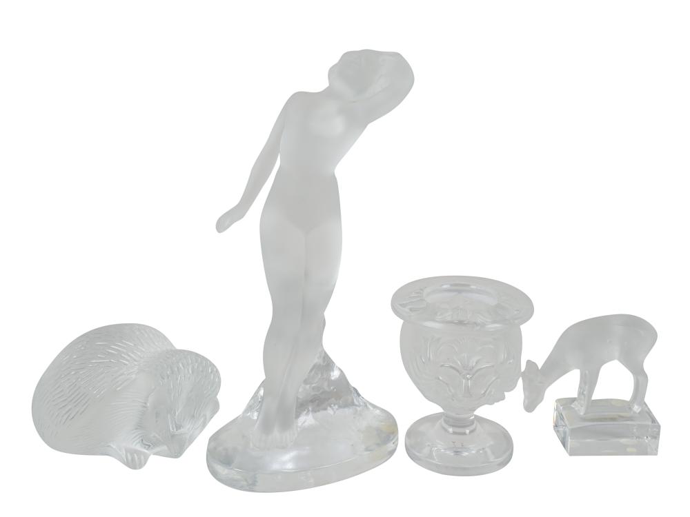 COLLECTION OF LALIQUE GLASS FIGURESCollection 304f55