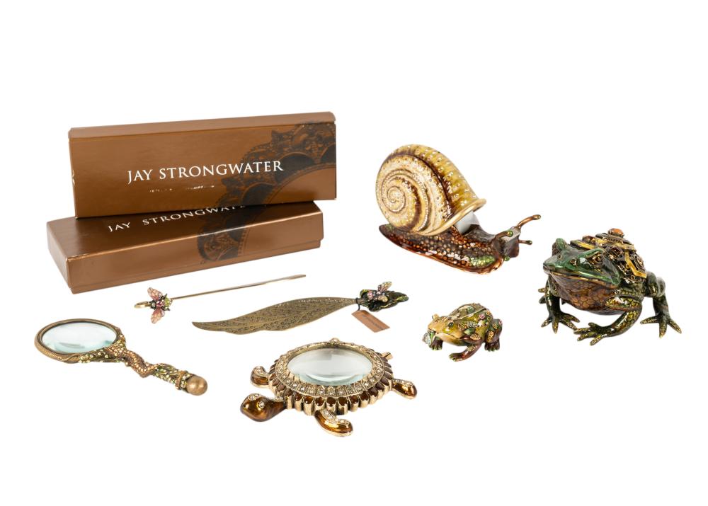 COLLECTION OF JAY STRONGWATER DESK 304f66