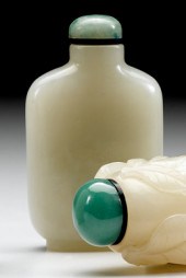 Good Chinese white jade snuff bottle 4d56e
