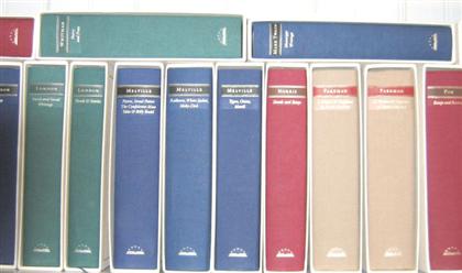 36 vols.  Library of America Titles. (New