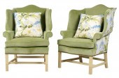 PAIR OF HICKORY CHAIR CO WING 304068