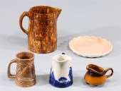 Group of five antique ceramics collection,