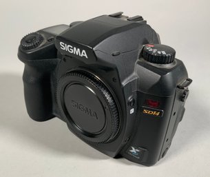 A Sigma SD14 digital SLR camera 30713f