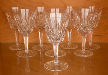 Set of 8 Waterford crystal wines  307277