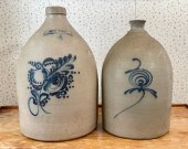 Antique NY Stoneware Co. 4 gal jug with