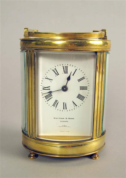 French brass carriage clock  4d763