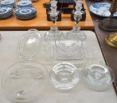 GROUP OF ASSORTED GLASS   30982b