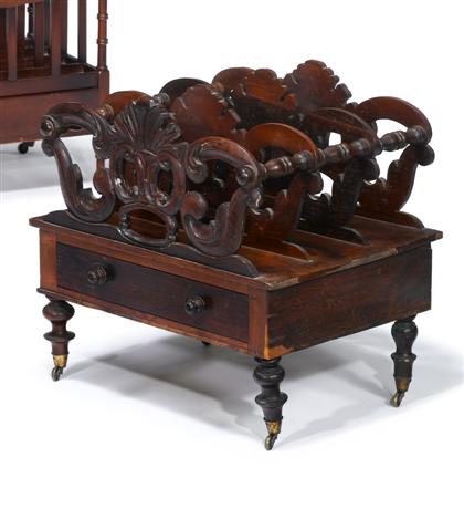 Early Victorian rosewood and mahogany 4dcb2
