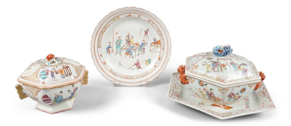 CHINESE EXPORT FAMILLE ROSE PORCELAIN 309f6b