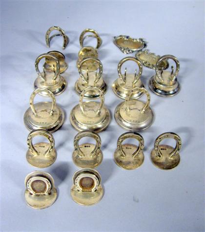 Group of Edwardian sterling silver 4dcfc