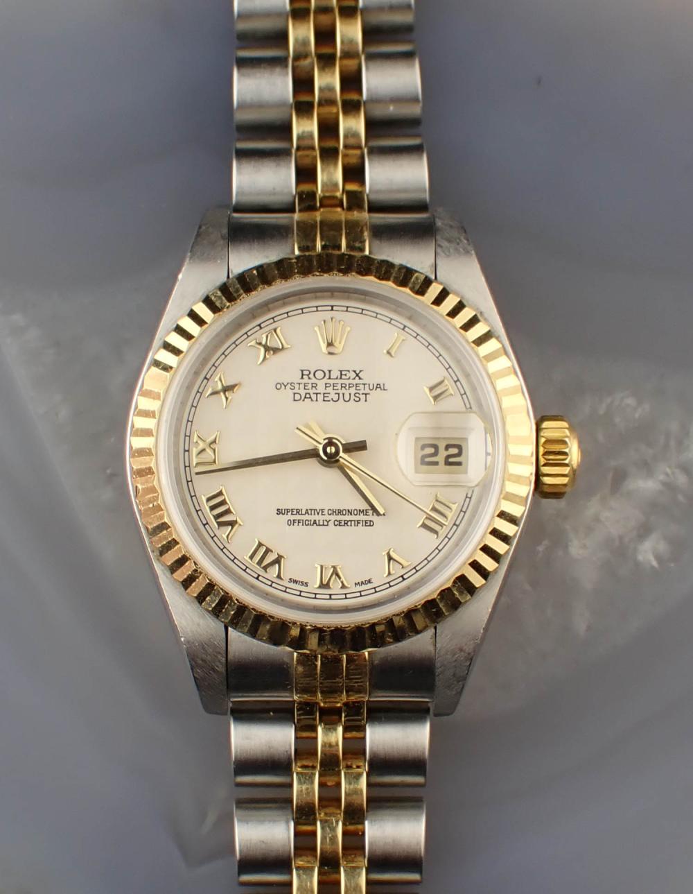 LADY S ROLEX OYSTER PERPETUAL DATEJUST 30a1f5